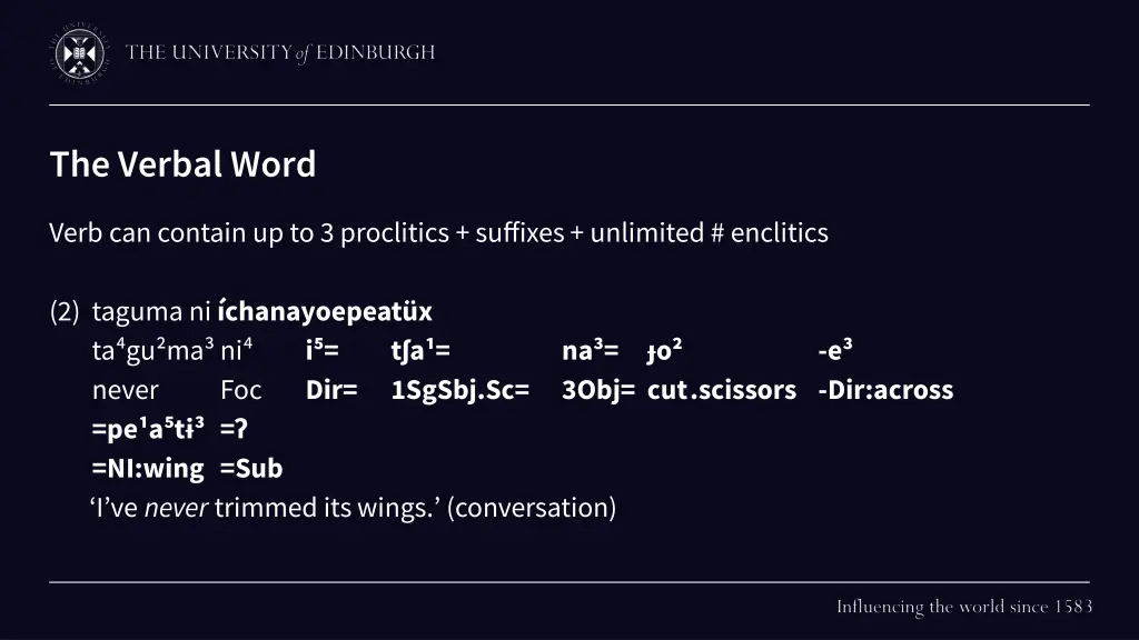 the verbal word 2