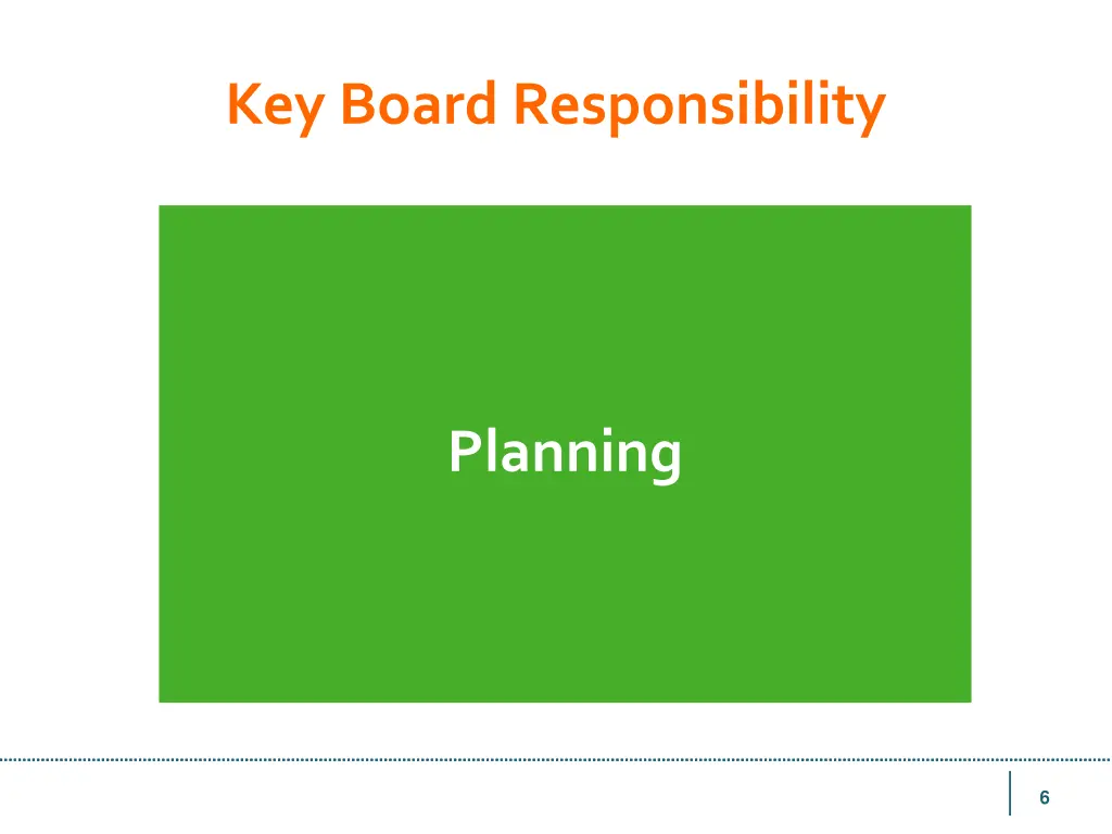 key board responsibility