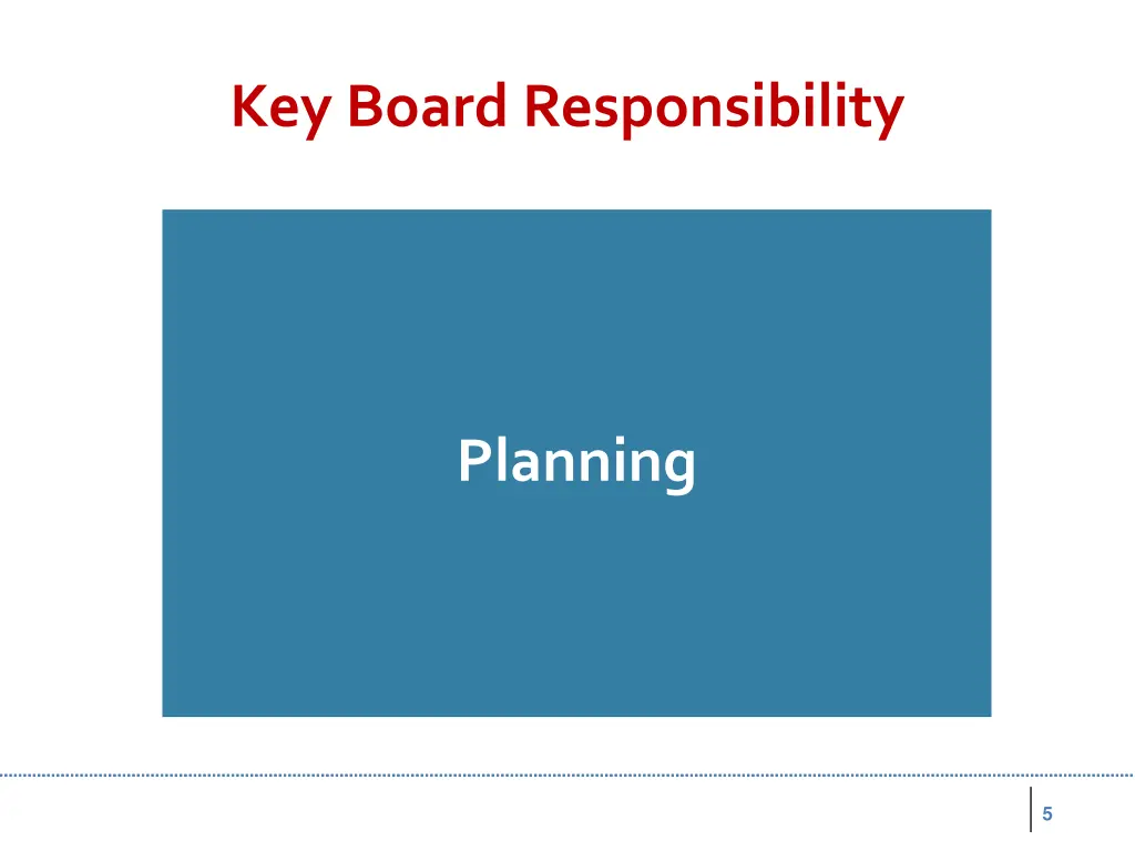key board responsibility