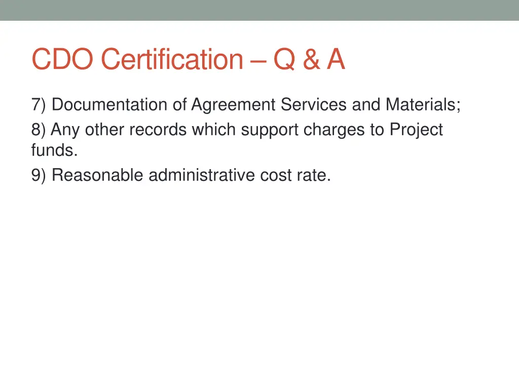 cdo certification q a 2