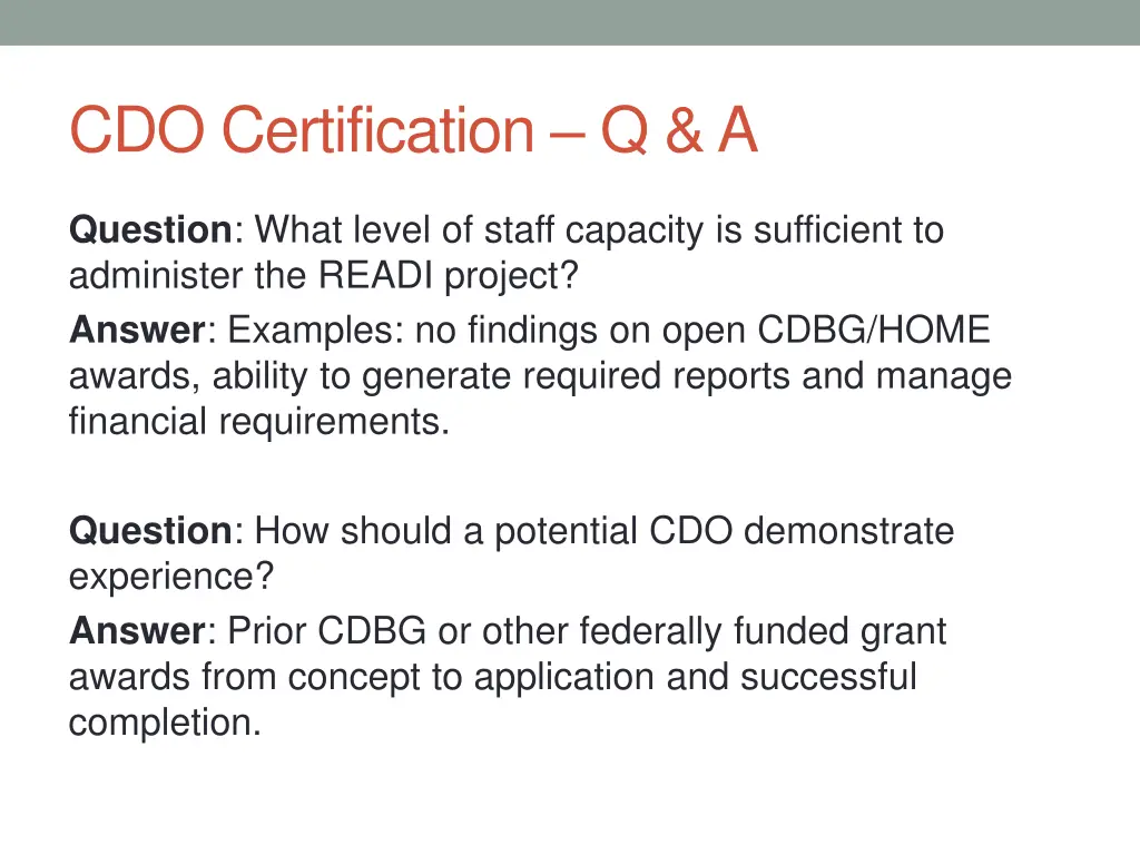 cdo certification q a 3