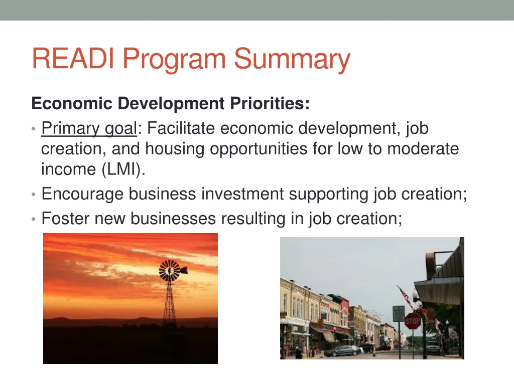 readi program summary 2