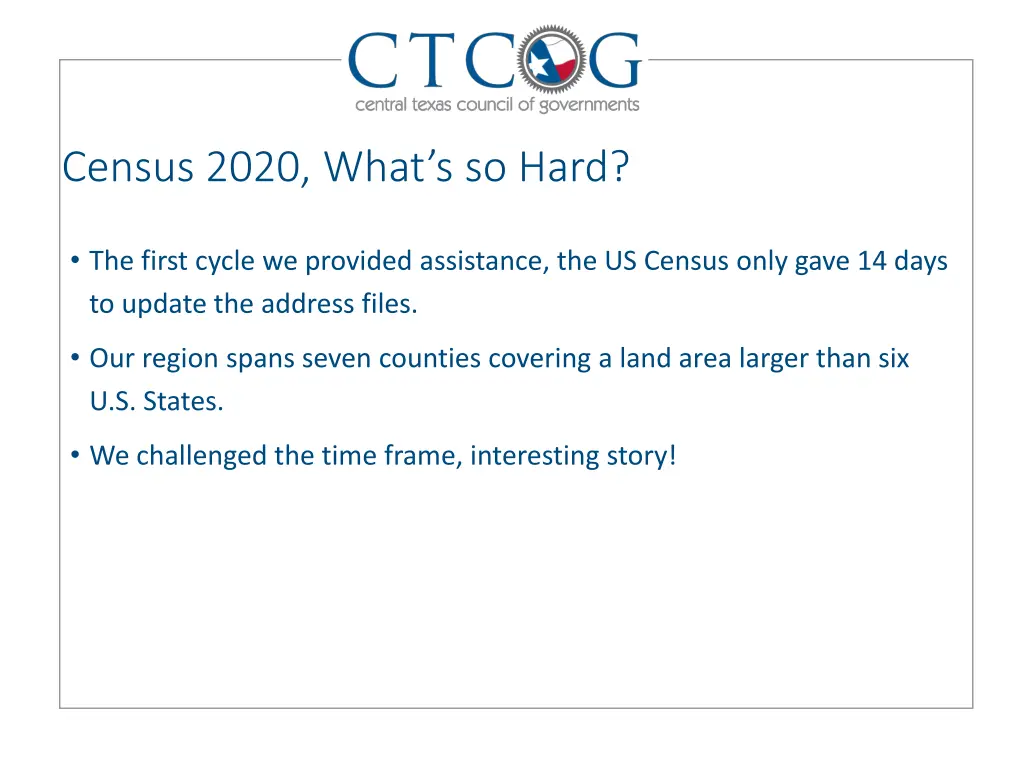 census 2020 what s so hard