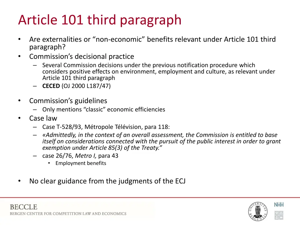 article 101 third paragraph 4