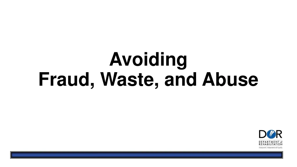 avoiding