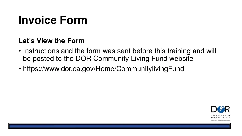 invoice form