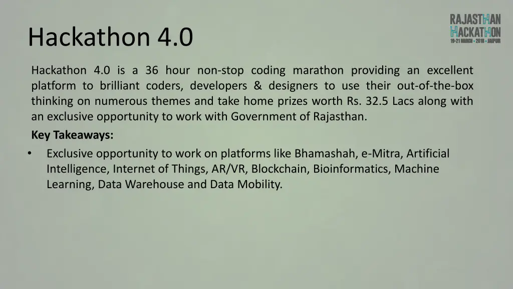 hackathon 4 0