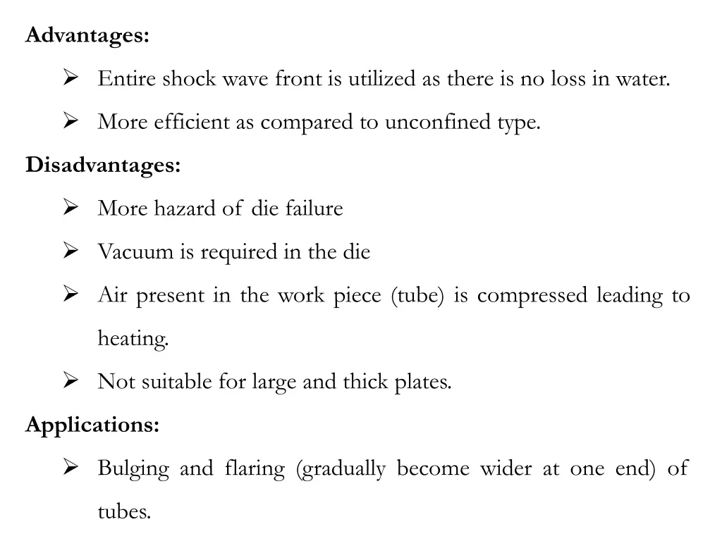 advantages