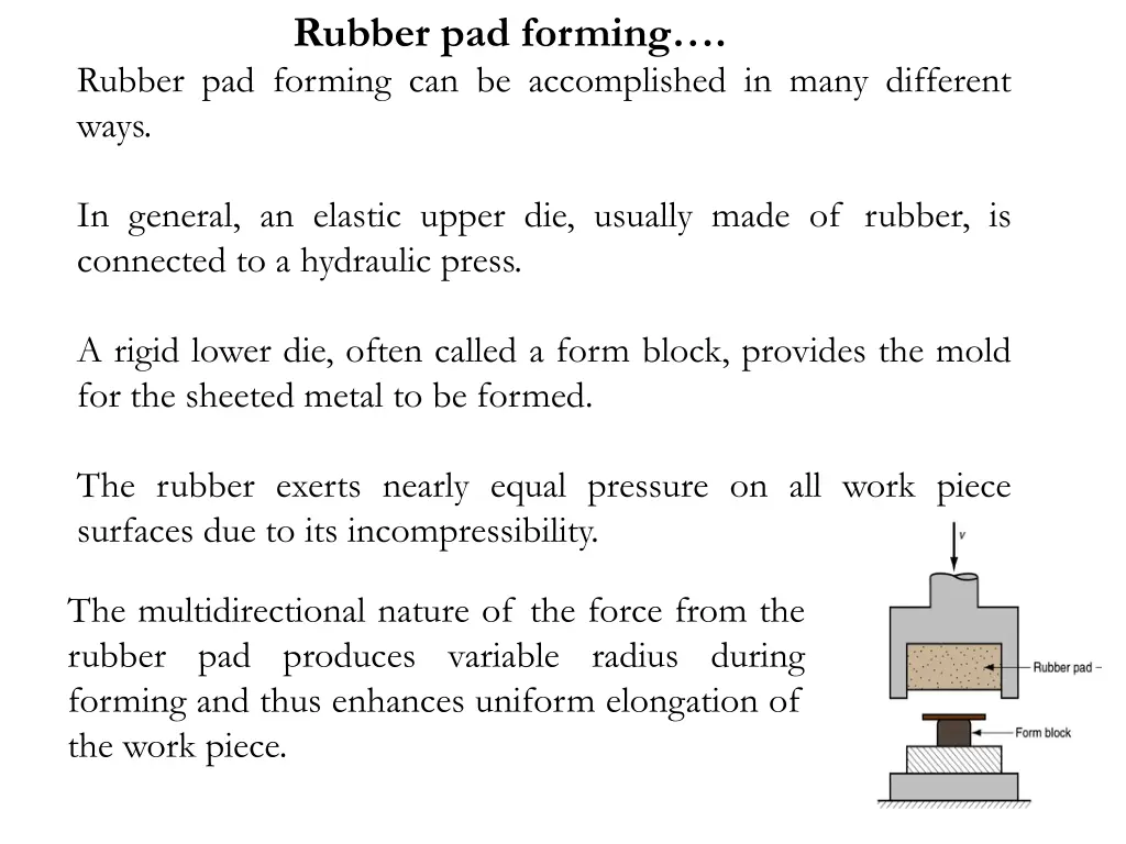 rubber pad forming 1