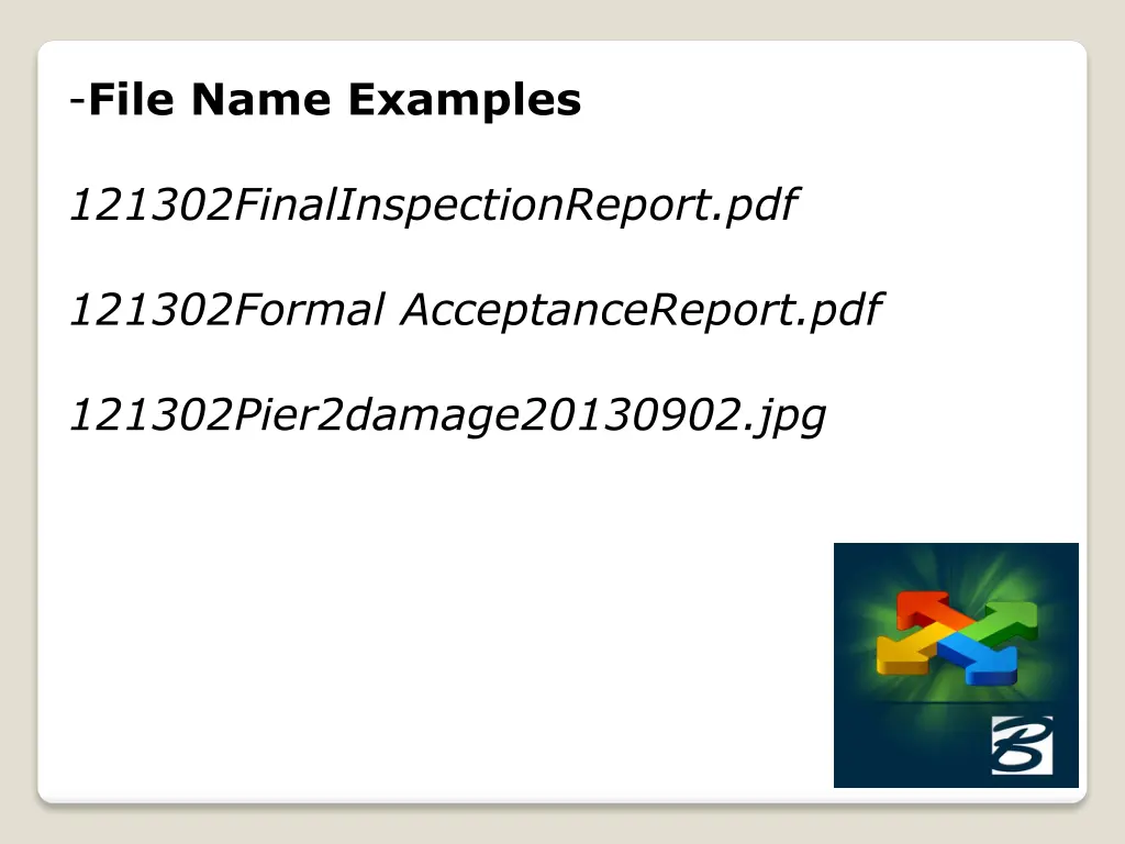 file name examples