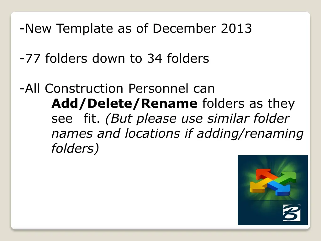 new template as of december 2013