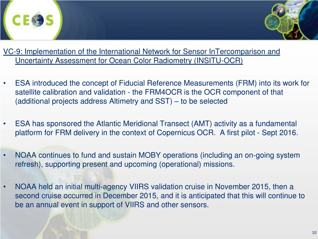 vc 9 implementation of the international network 1