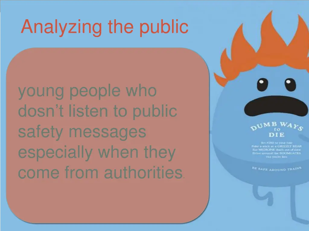 analyzing the public