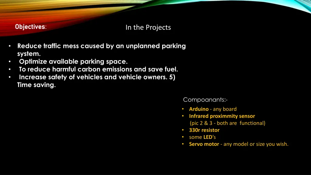 objectives objectives