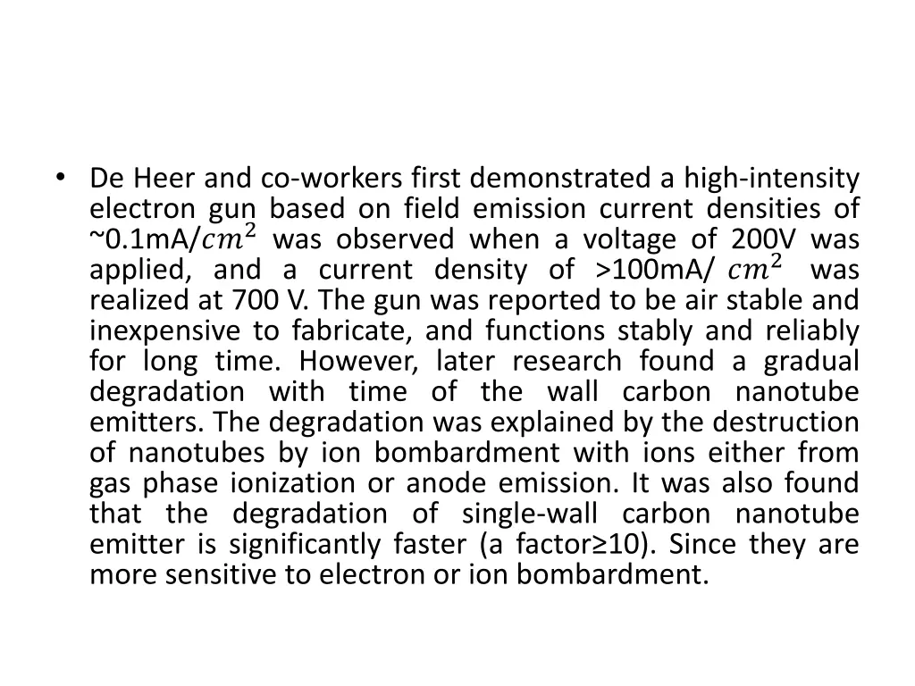 de heer and co workers first demonstrated a high