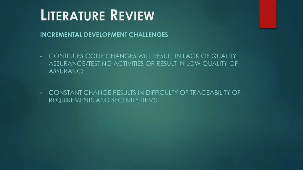 l iterature r eview 1