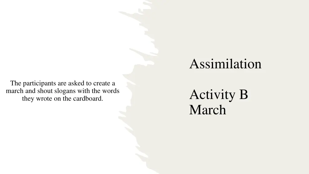 assimilation 1