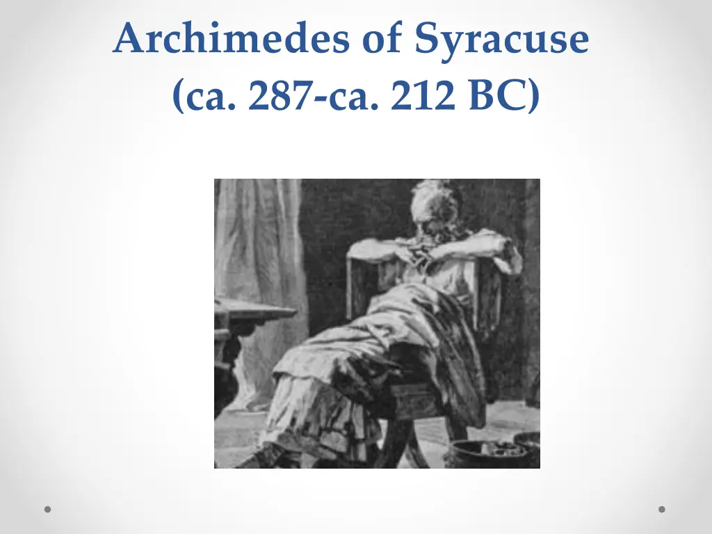 archimedes of syracuse ca 287 ca 212 bc