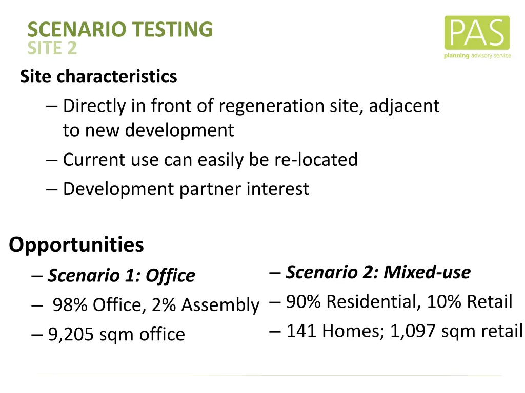 scenario testing