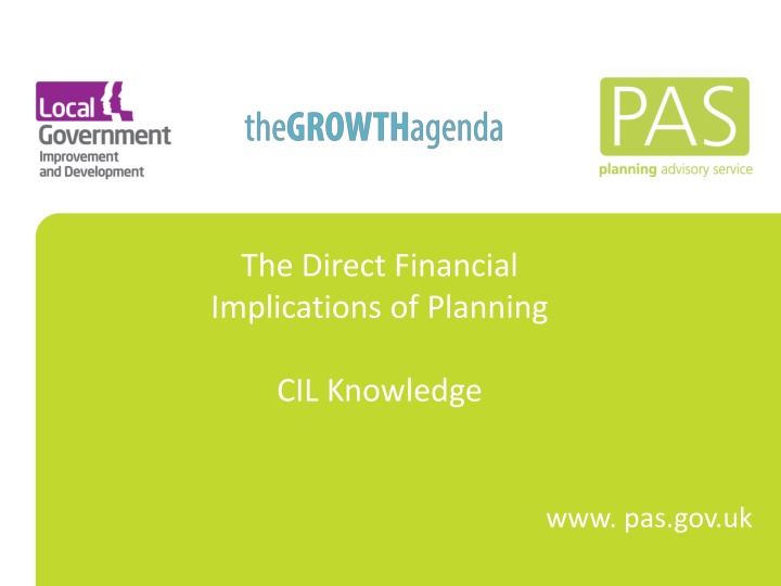 the direct financial implications of planning