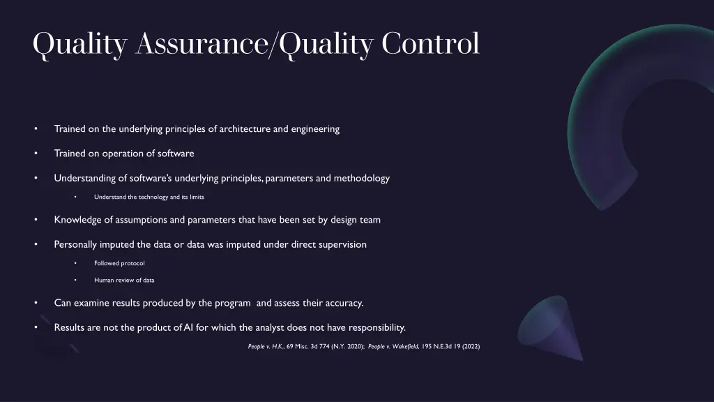 quality assurance quality control
