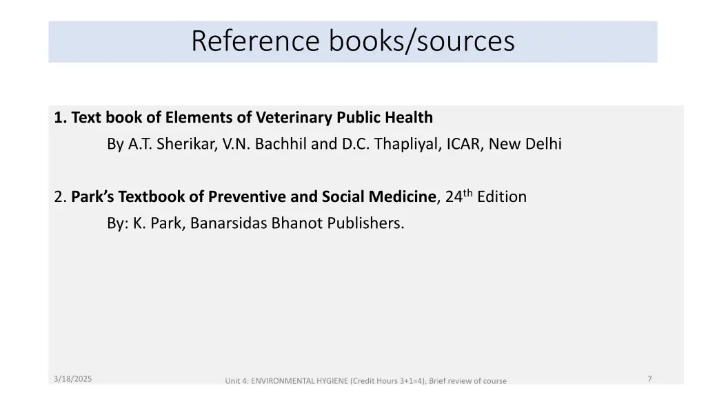 reference books sources