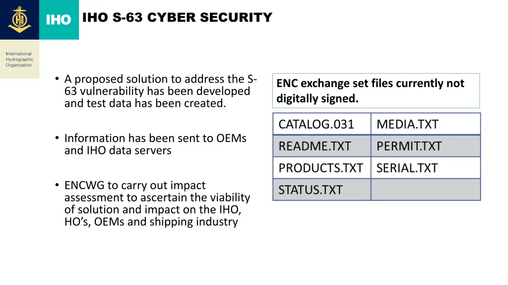 iho s 63 cyber security