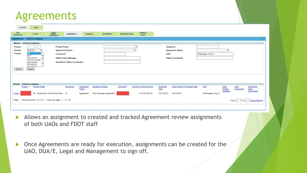agreements