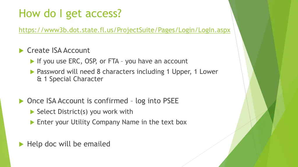 how do i get access