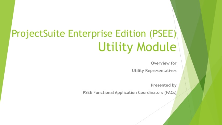 projectsuite enterprise edition psee
