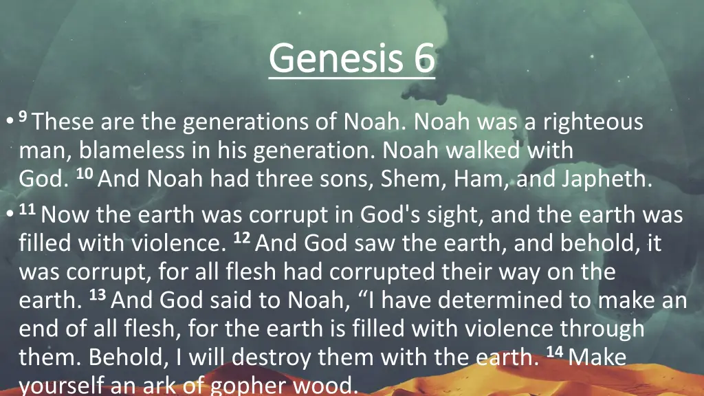 genesis 6 genesis 6 1