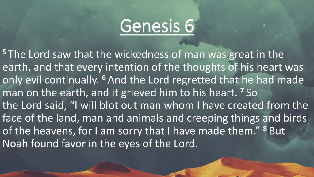 genesis 6 genesis 6