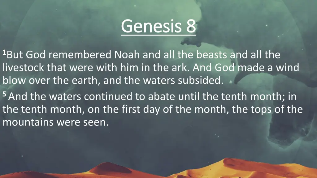 genesis 8 genesis 8