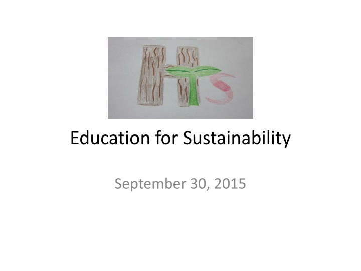 education for sustainability