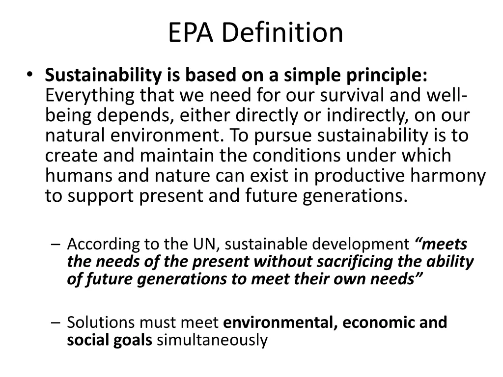 epa definition