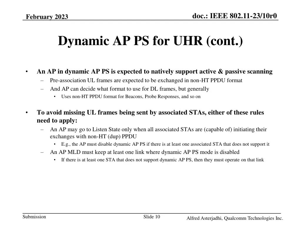 doc ieee 802 11 23 10r0 9