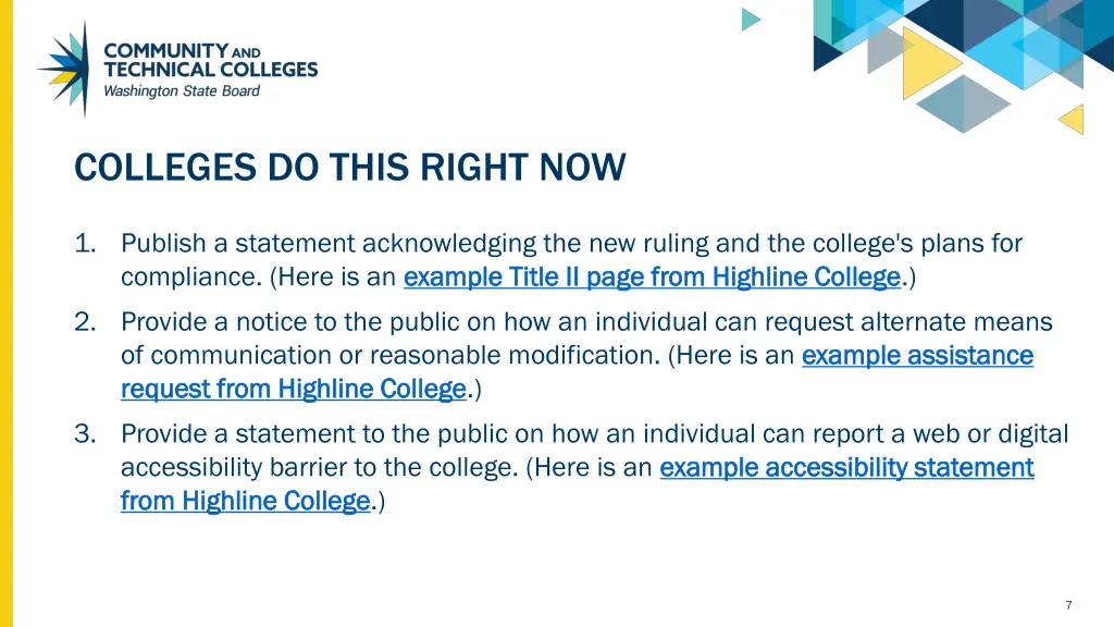 colleges do this right now