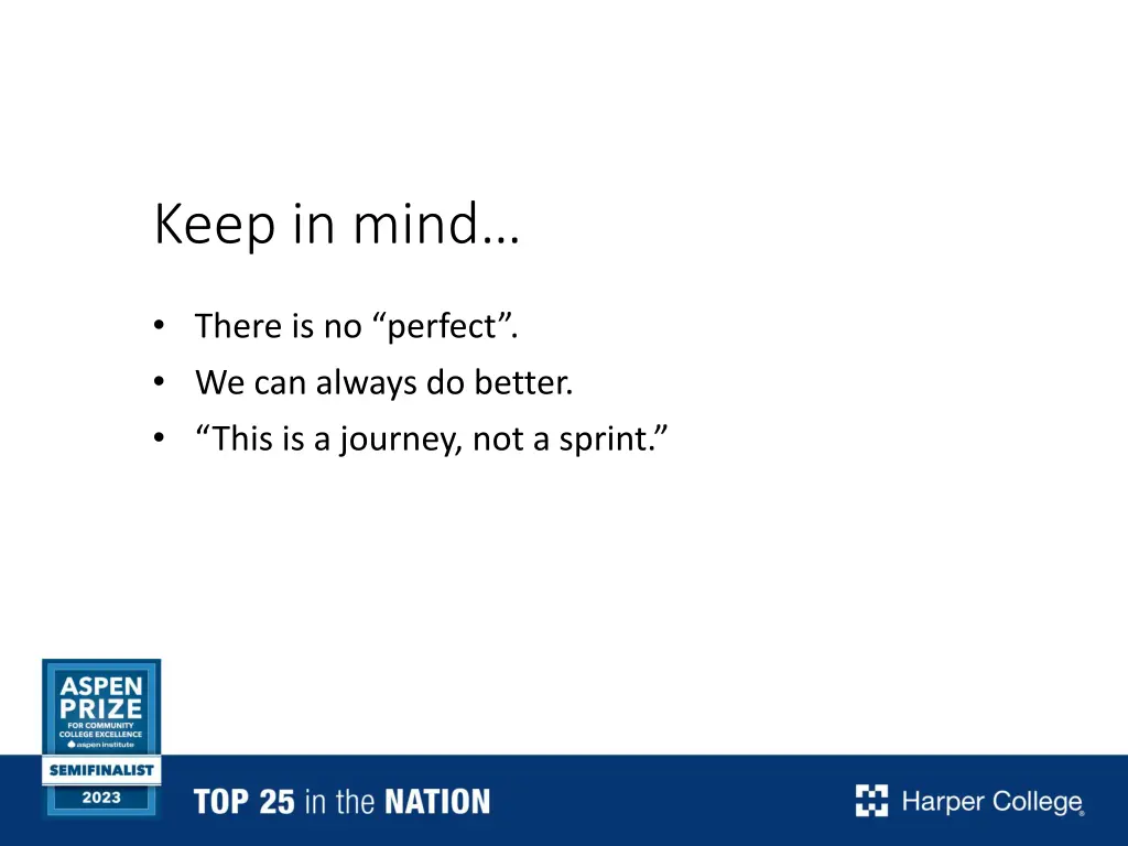 keep in mind
