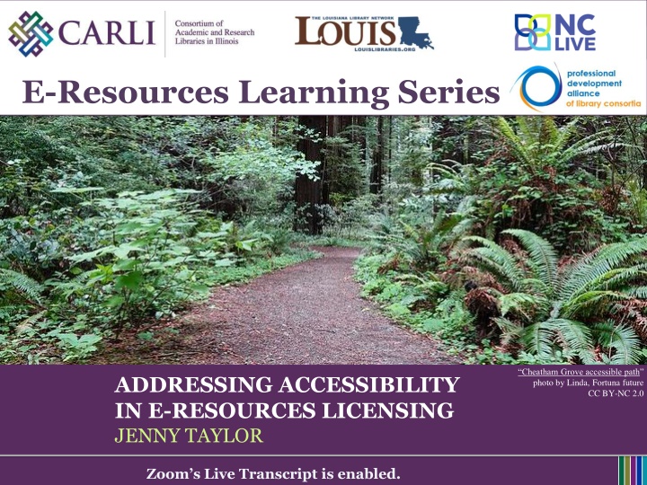 e resources learning series