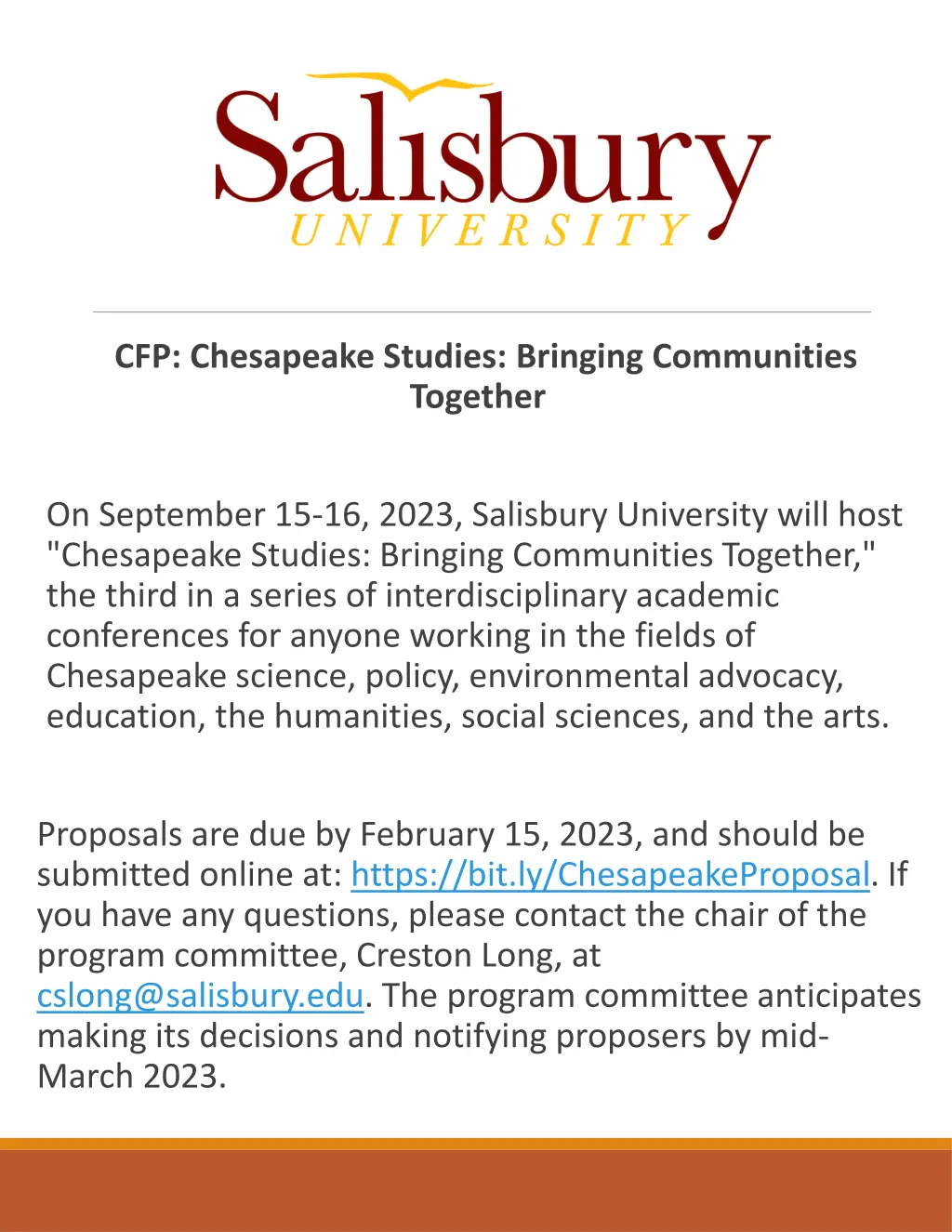 cfp chesapeake studies bringing communities