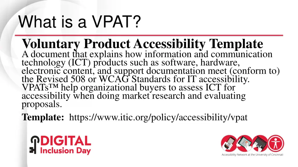 what is a vpat voluntary product accessibility