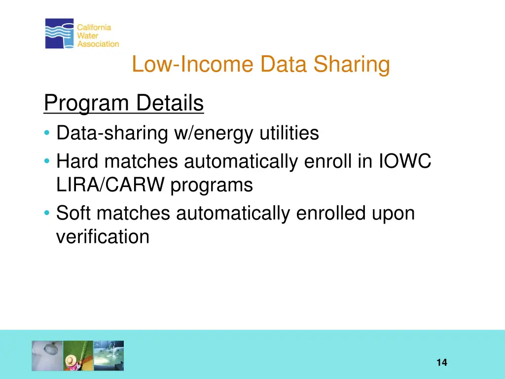 low income data sharing