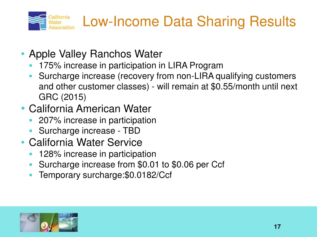 low income data sharing results
