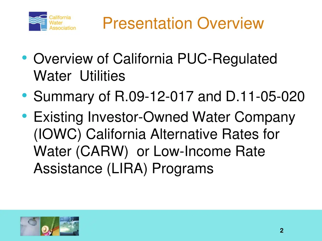 presentation overview