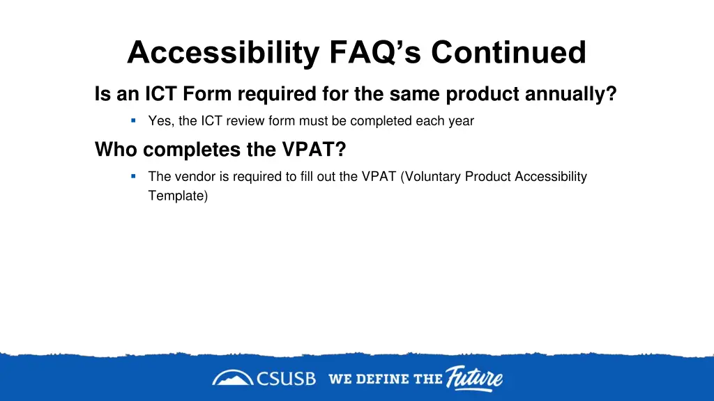 accessibility faq s continued