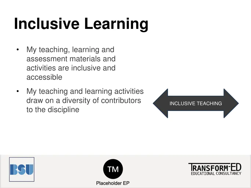 inclusive learning
