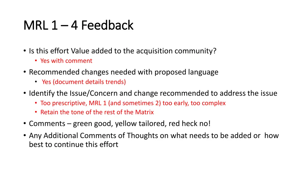 mrl 1 mrl 1 4 4 feedback