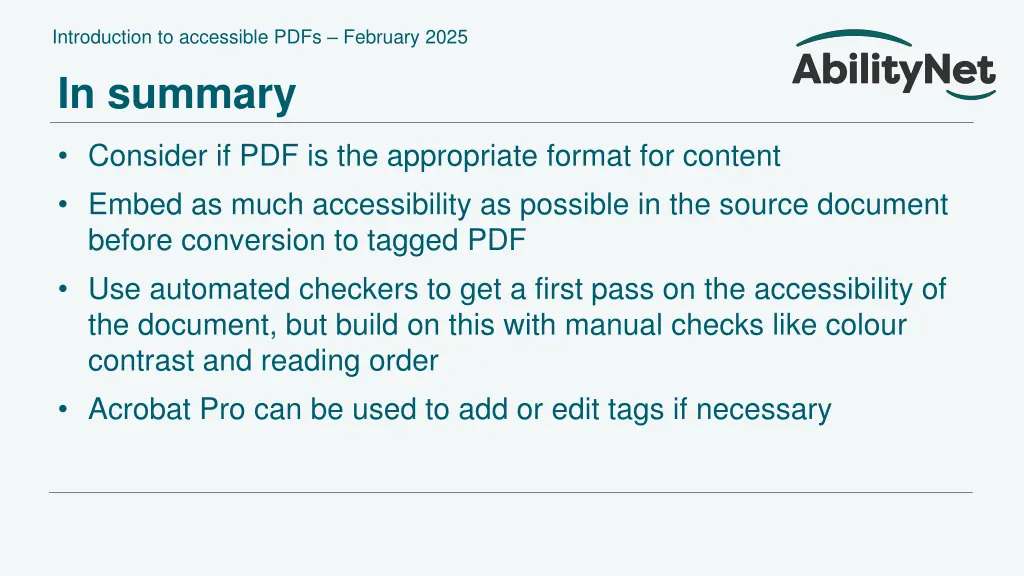 introduction to accessible pdfs february 2025 19