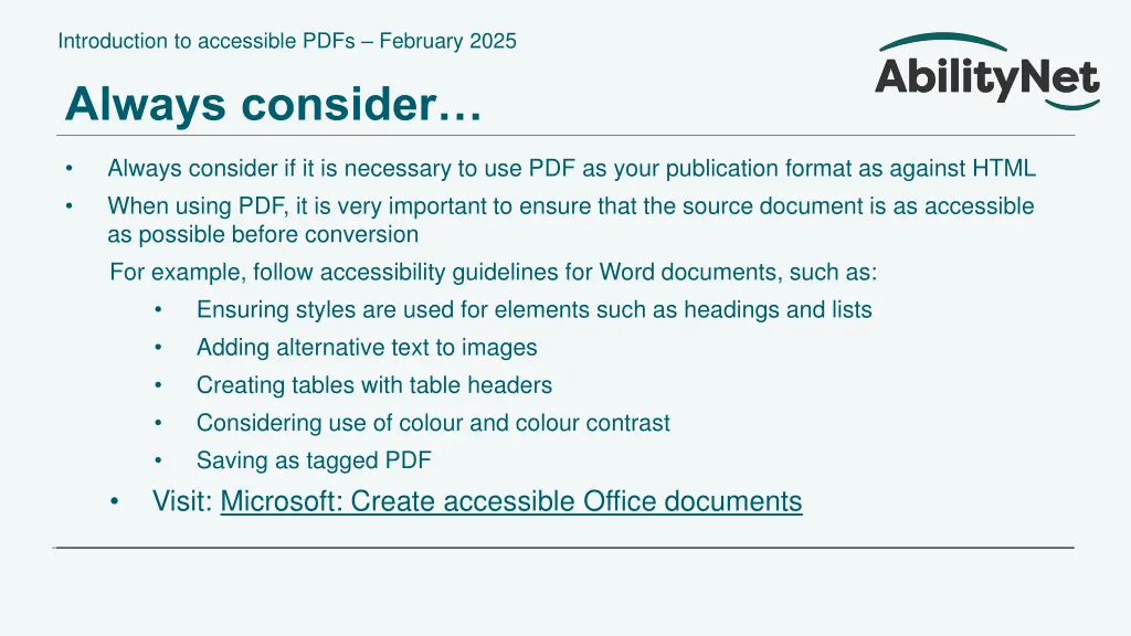 introduction to accessible pdfs february 2025 9