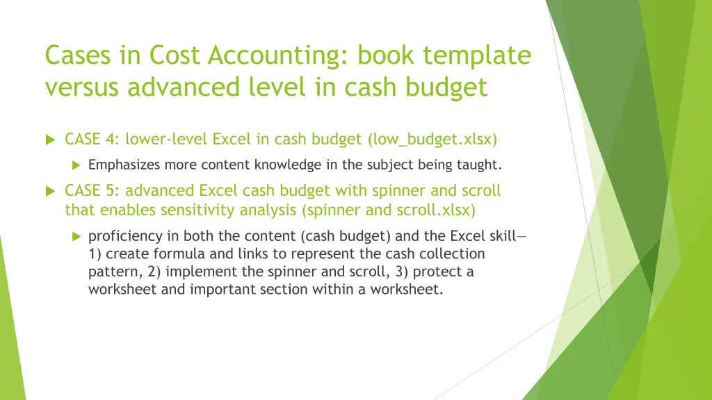 cases in cost accounting book template versus